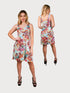 SUNDRESS - Skater Style tank dress with square back - D2001