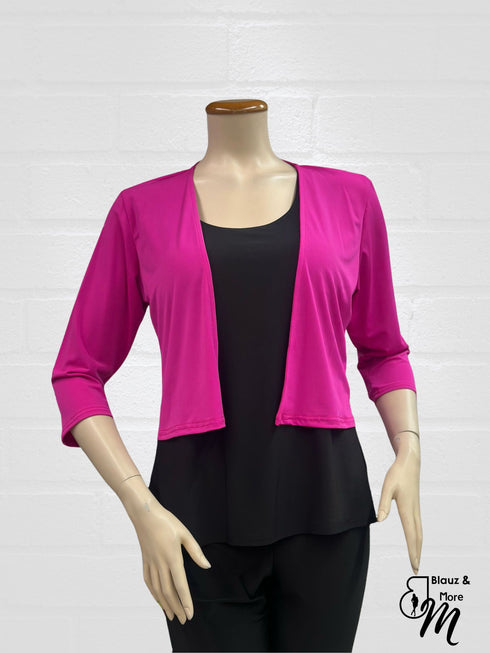 Bolero with 3/4 sleeves - T360