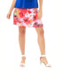 3 Tier PRINTED SKORT with the Ruffle in the center - SH001