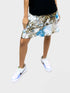 2 Tier DIGITAL PRINT SKORT with the Ruffle in the center - SH2001