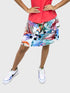 2 Tier DIGITAL PRINT SKORT with the Ruffle in the center - SH2001
