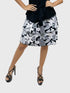 2 Tier DIGITAL PRINT SKORT with the Ruffle in the center - SH2001