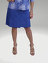 2 Tier Skort with side seam pockets and elasticized waist line - SH011