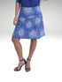 2 Tier Skort with side seam pockets and elasticized waist line - SH011
