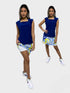 WOMEN GOLF SKORT Waist Band and Front- Back Pockets - SH015