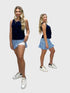 Women Golf Skort with ruffle on bottom & Pockets - SK2014
