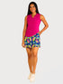 Women Digital Print Golf Short Skort with Pockets - SK2013