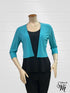 Bolero with 3/4 sleeves - T360