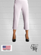 Straight Leg Capri Pant -P004