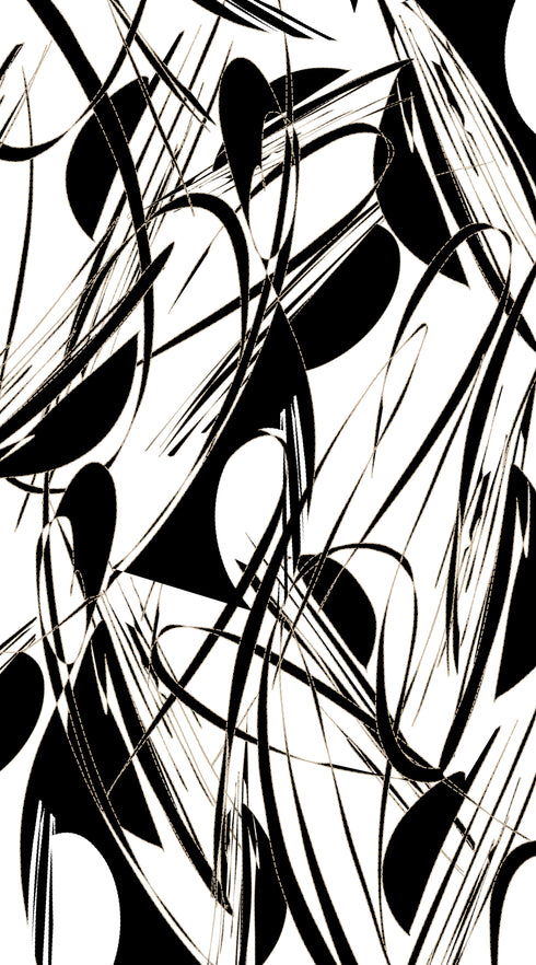 Digital Print Scoop Neck 3/4 Sleeve Dress - D090