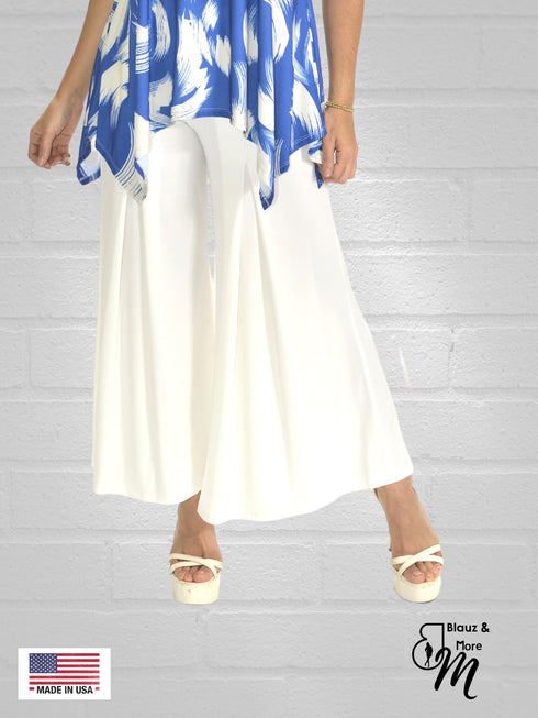 Pull On Pleated Front Gaucho - P031