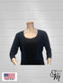 Bolero with 3/4 sleeves - T360