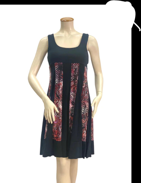 Sleeveless Panel Dress - PLUS SIZES!