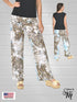 Mid Rise Straight Leg Pull-on Digital Print Palazzo Pants - DIGITAL
