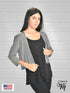 Bolero with 3/4 sleeves - T360