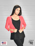 Bolero with 3/4 sleeves - T360