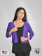 Bolero with 3/4 sleeves - T360