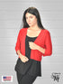 Bolero with 3/4 sleeves - T360